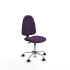 Algarra CP bali morado  base cromada ruedas autofrenantes 50mm