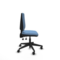 Elche AS bali azul cielo base piramidal ruedas nailon 65mm