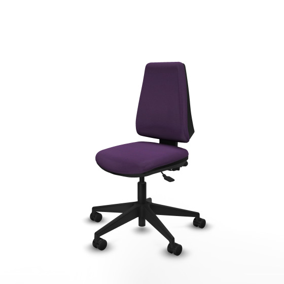 Elche AS bali morado base piramidal ruedas nailon 65mm
