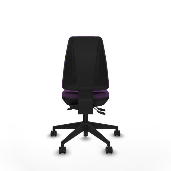 Elche AS bali morado base piramidal ruedas nailon 65mm