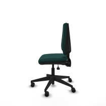 Elche AS similpiel verde botella base piramidal ruedas nailon 65mm