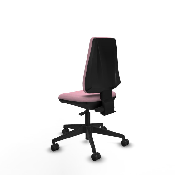 Elche AS bali rosa base piramidal ruedas nailon 65mm
