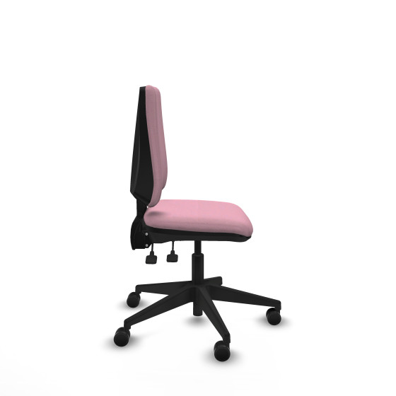 Elche AS bali rosa base piramidal ruedas nailon 65mm