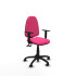 Aýna AS similpiel rosa brazos 1D base poliamida ruedas engomadas 50mm