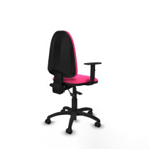 Aýna AS similpiel rosa brazos 1D base poliamida ruedas engomadas 50mm