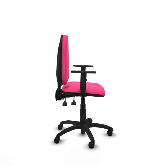 Aýna AS similpiel rosa brazos 1D base poliamida ruedas engomadas 50mm