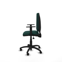 Aýna AS similpiel verde botella brazos 1D base poliamida ruedas engomadas 50mm