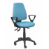 Silla Elche S bali azul cielo brazos fijos