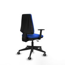 Elche CP bali azul brazos 1D base piramidal ruedas engomadas 65mm