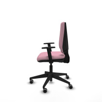 Elche CP bali rosa brazos 1D base piramidal ruedas engomadas 65mm