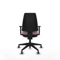 Elche CP bali rosa brazos 1D base piramidal ruedas engomadas 65mm