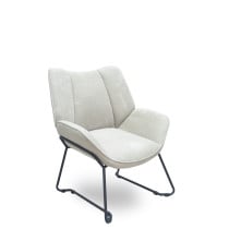 Sillón de espera Opti526 tela beige