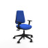 Elche AS bali azul brazos 1D base piramidal ruedas nailon 65mm