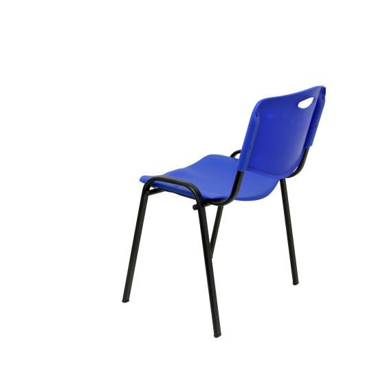 Pack 4 sillas Iso plastic PVC azul