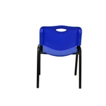 Pack 4 sillas Iso plastic PVC azul