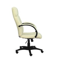 Sillón Munera similpiel crema