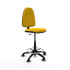 Taburete Aýna CP bali amarillo base poliamida ruedas nailon 50mm