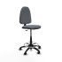 Taburete Aýna CP bali gris base poliamida ruedas nailon 50mm