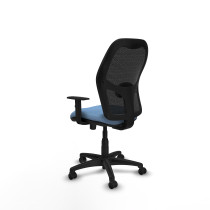 Alocén sincro malla negra bali azul cielo brazos 1D base poliamida  ruedas engomadas 50mm