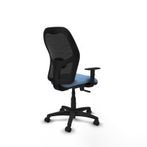 Alocén sincro malla negra bali azul cielo brazos 1D base poliamida  ruedas engomadas 50mm