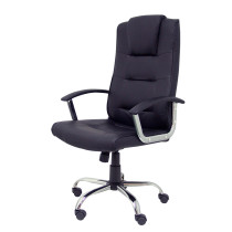 Sillón Guadalimar similpiel negro