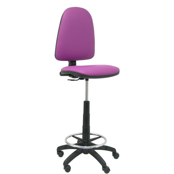 Taburete Aýna similpiel morado