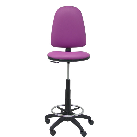 Taburete Aýna similpiel morado
