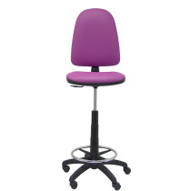 Taburete Aýna similpiel morado