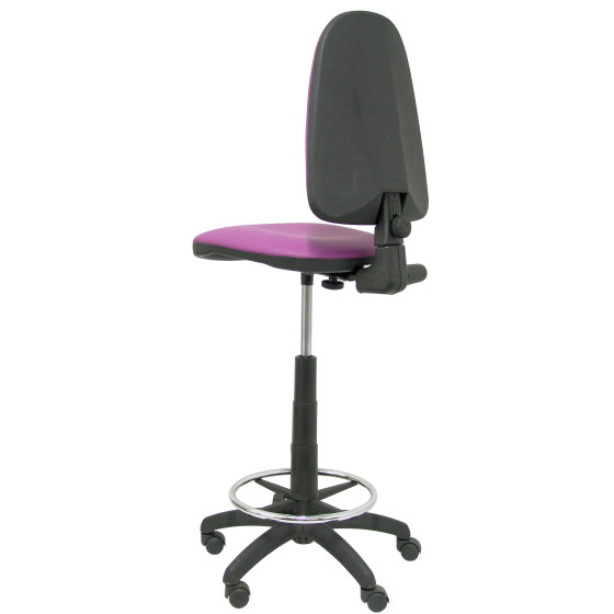 Taburete Aýna similpiel morado