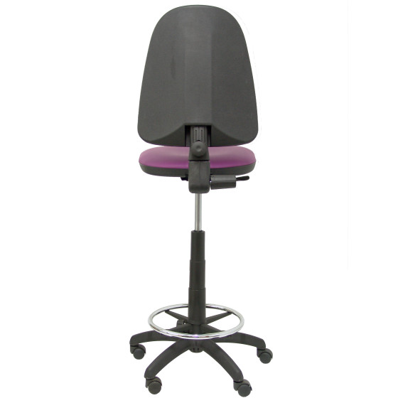 Taburete Aýna similpiel morado
