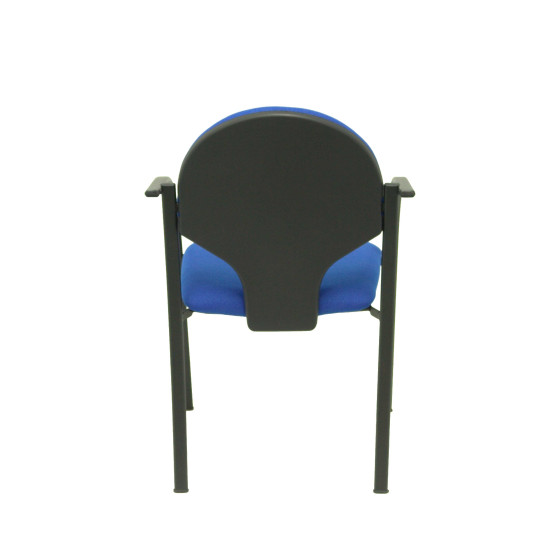 Pack 2 sillas Hellin chasis negro bali azul