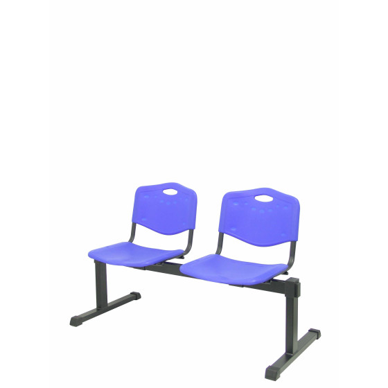 Bancada Iso plastic 2 plazas PVC color azul
