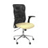 Silla Minaya similpiel crema