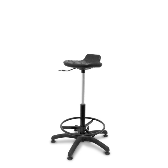 Taburete Worker con topes
