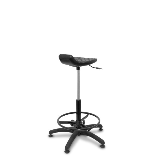 Taburete Worker con topes