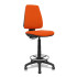 Taburete Elche CP bali naranja oscuro