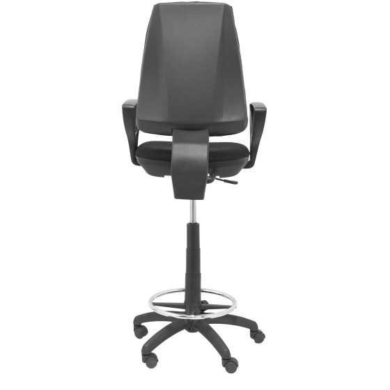 Taburete Elche CP brazos golf bali color negro