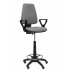 Taburete Elche CP bali gris brazos fijos