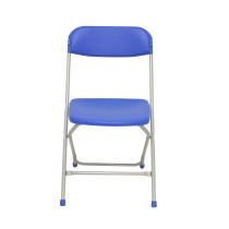 Pack 5 sillas plegables Polyfold Azul
