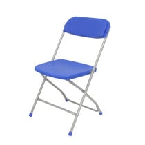Pack 5 sillas plegables Polyfold Azul