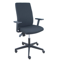 Silla I-Line aran negro con brazos regulables