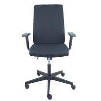 Silla I-Line aran negro con brazos regulables