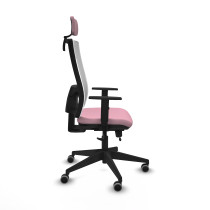 Horna traslack malla blanca bali rosa brazos 1D base piramidal cabecero 2D ruedas 65mm engomadas