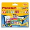 Ceras BIC Kids Peques PLASTIDECOR Caja x12 Colores