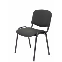Pack 4 sillas Iso similpiel negro