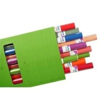 Papel Kraft Verjurado PRYSE 1x5 m Caja x40 Rollos Colores