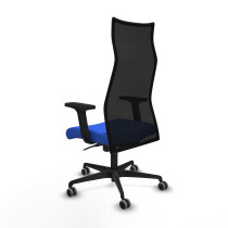 Albacete malla sincro malla negra bali azul brazos 2D base nailon ruedas 65mm engomadas