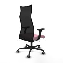 Albacete malla sincro malla negra bali rosa brazos 2D base nailon ruedas 65mm engomadas