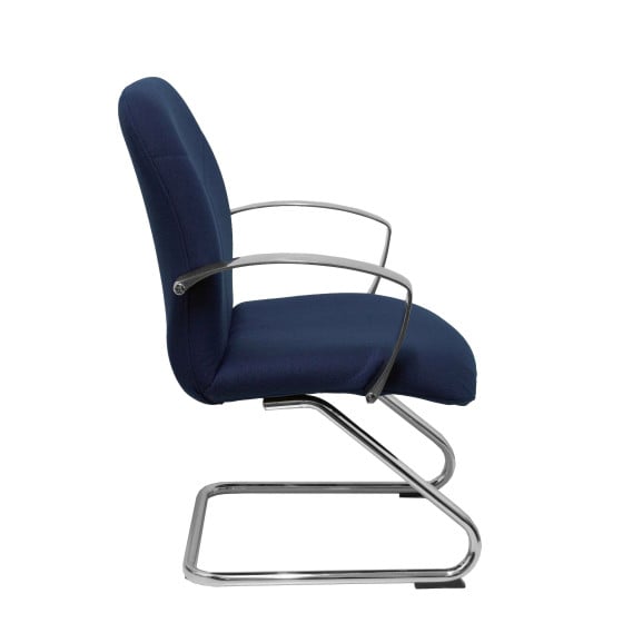 Sillón Caudete confidente patín bali azul marino