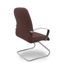 Sillón Caudete confidente patín bali marrón oscuro